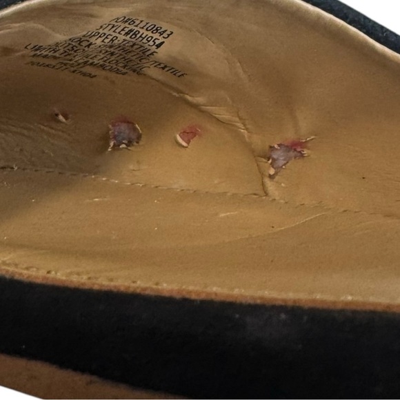 J.Crew Classic Minimalist Black Suede Pointed Toe Flats Size 8.5 - Picture 11 of 12